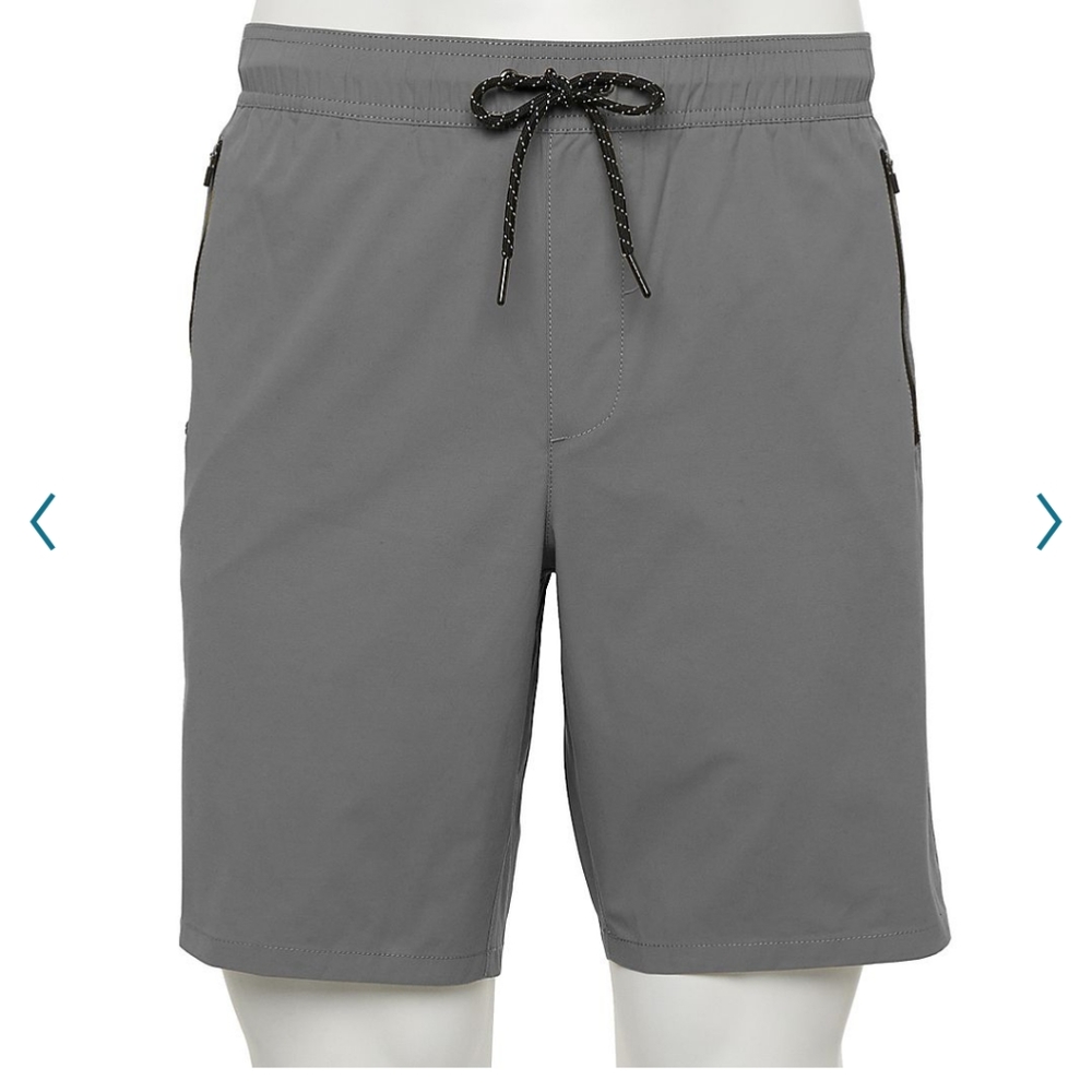 Men's Pull On Jogger Shorts Size 34
